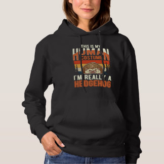 Igel-Menschen-Kostüm Halloween-Igel Hoodie