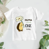Igel mit Blume Baby T-shirt