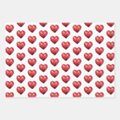 Igel mit Herz Liebe Geschenkpapier Set (Vorderseite 3)