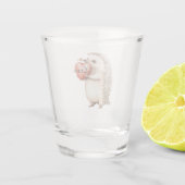 Igel mit Herz Liebe Schnapsglas (Rückseite)