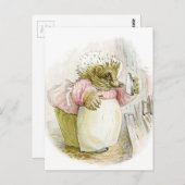 Igel mit Iron Frau Tiggy-Winkle Postkarte (Vorne/Hinten)