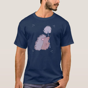 Igel mit Löwenzahn Niedliche Volkskunst Natur T-Shirt
