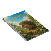 Igel Moosiger Wald Wasserfarbe GeoSaga Notizblock (Rechte Seite)