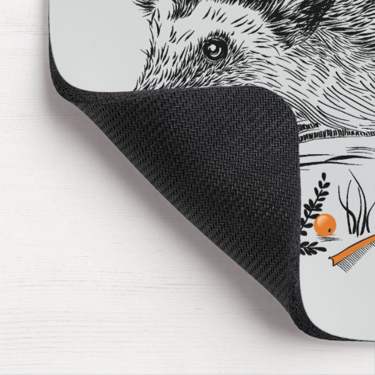 Igel Mousepad (Ecke)