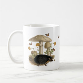 Igel Mushroom Woodland Kaffeetasse