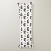 Igel Muster Kissen (Vorderseite Vertikal)