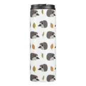 Igel Muster kundenspezifisch monogramm Thermosbecher (Rückseite)