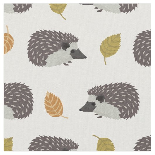 Igel Muster Stoff (Nahaufnahme)