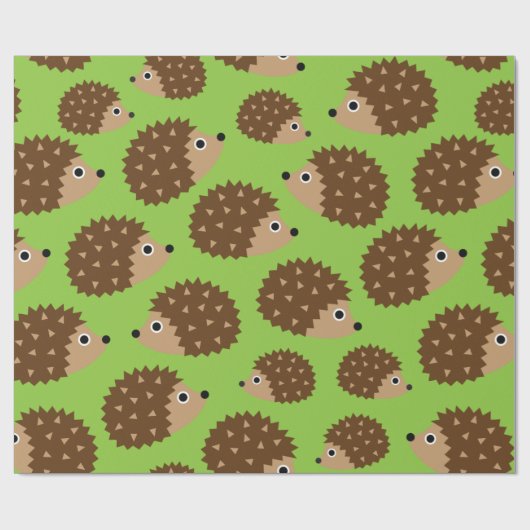Igel nahtlos (ver.3) geschenkpapier (Flach)