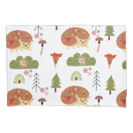 Igel Naturethan-Regenbogenmuster Kissenbezug