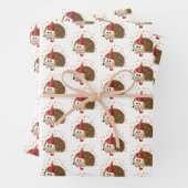 Igel Niedlich Party Geschenkpapier Set (Beispiel)