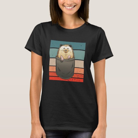 Igel niedlich T-Shirt (Vorderseite)
