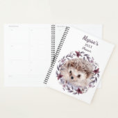 Igel Niedlich Watercolor Baby Name Kalender Planer (Anzeige)