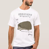 Igel Niedliche Igel T-Shirt (Vorderseite)