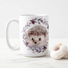 Igel Niedliche Wildfauna Wassersportaktivitäten Kaffeetasse