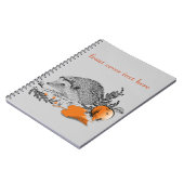 Igel Notizblock (Linke Seite)