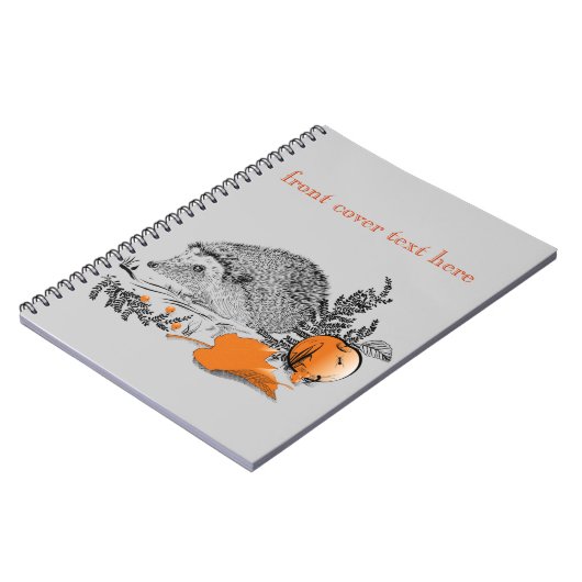 Igel Notizblock (Linke Seite)