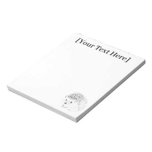 Igel Notizblock (Rotiert)