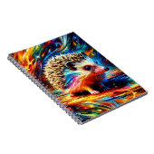 Igel Notizbuch mit Feder Notizblock (Rechte Seite)