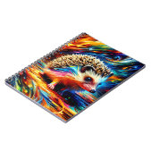 Igel Notizbuch mit Feder Notizblock (Linke Seite)