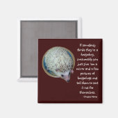 Igel- oder Personenteam Magnet (Vorderseite/Rückseite)