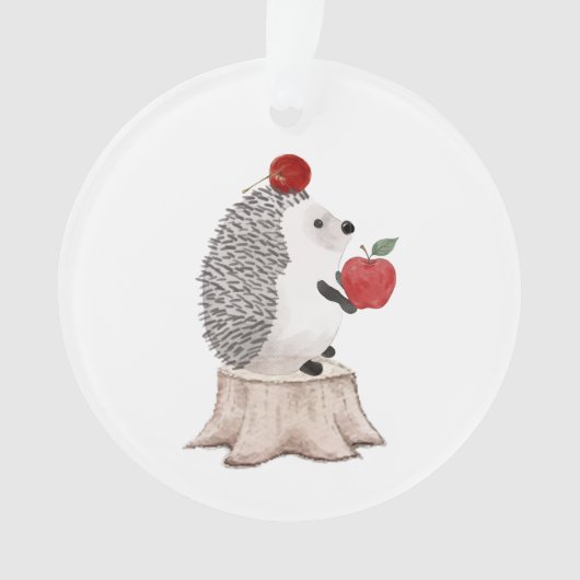 Igel Ornament (Vorderseite)