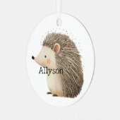 Igel Ornament Aus Metall (Vorderseite links)