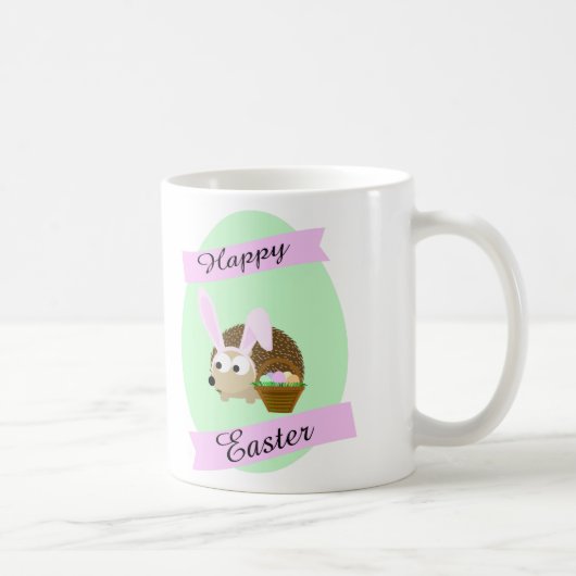Igel Ostersonnige Kaffeetasse (Rechts)