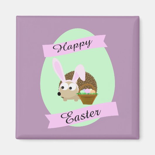 Igel Ostersonnige Magnet (Vorne)