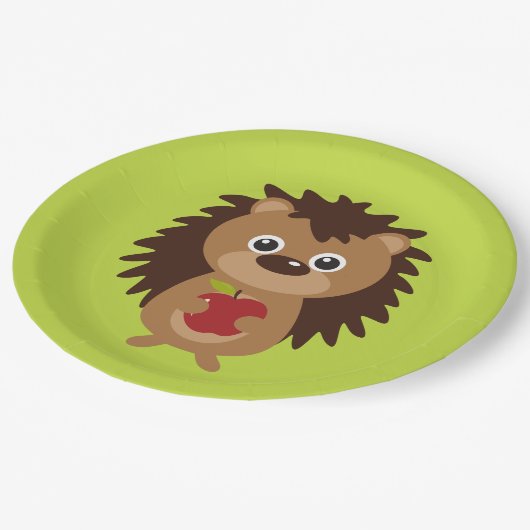 Igel Pappteller (Schrägansicht)