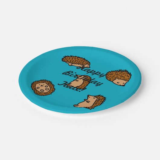 Igel Pappteller (Schrägansicht)