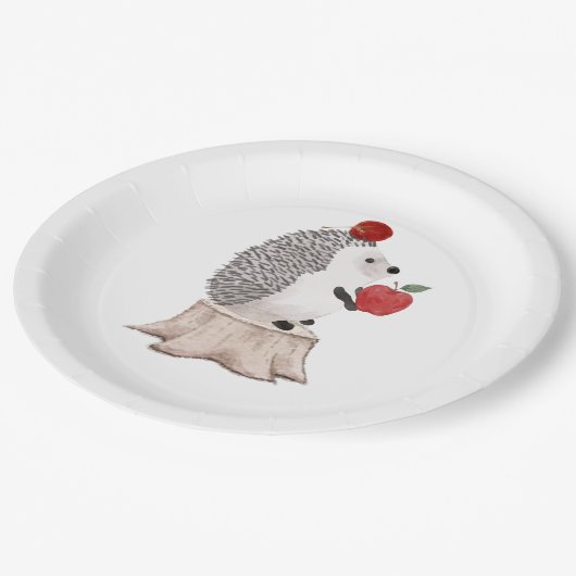 Igel Pappteller (Schrägansicht)