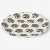 Igel  pappteller (Schrägansicht)