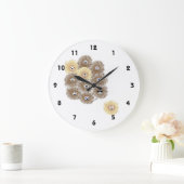 Igel Party Großuhr Große Wanduhr (Zuhause)