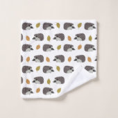 Igel Pattern Handtuch Set (Waschlappen)