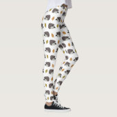 Igel Pattern Leggings (Rechts)