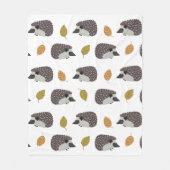Igel Pattern werfen Decken (Vorderseite)