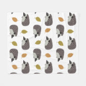 Igel Pattern werfen Decken (Vorderseite (Horizontal))