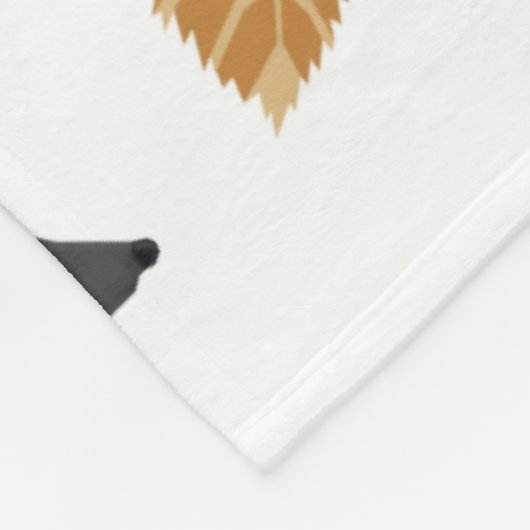 Igel Pattern werfen Decken (Ecke)