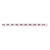 Igel Pink Ribbon Satinband (Vorderseite)