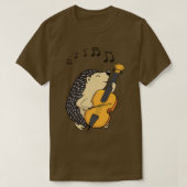 Igel Playing Cello T-Shirt (Design vorne)
