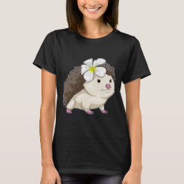 Igel Plumeria Blume T-Shirt
