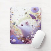 Igel Portrait Tiermalerei Wildlife Forest Mousepad (Mit Mouse)