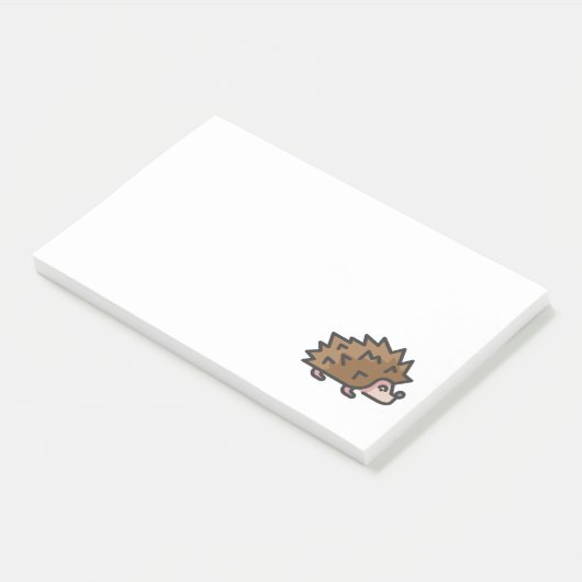 Igel Post-it Klebezettel (angewinkelt)