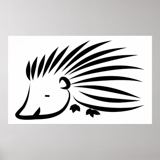 Igel Poster (Vorne)
