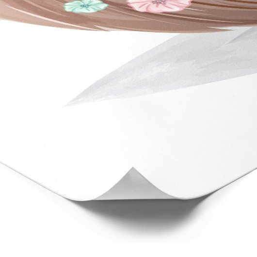 Igel-Poster Poster (Ecke)