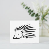 Igel Postkarte (Stehend Vorderseite)