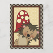 Igel Postkarte (Vorderseite)