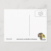 Igel Postkarte (Rückseite)