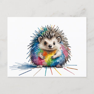 Igel Postkarte